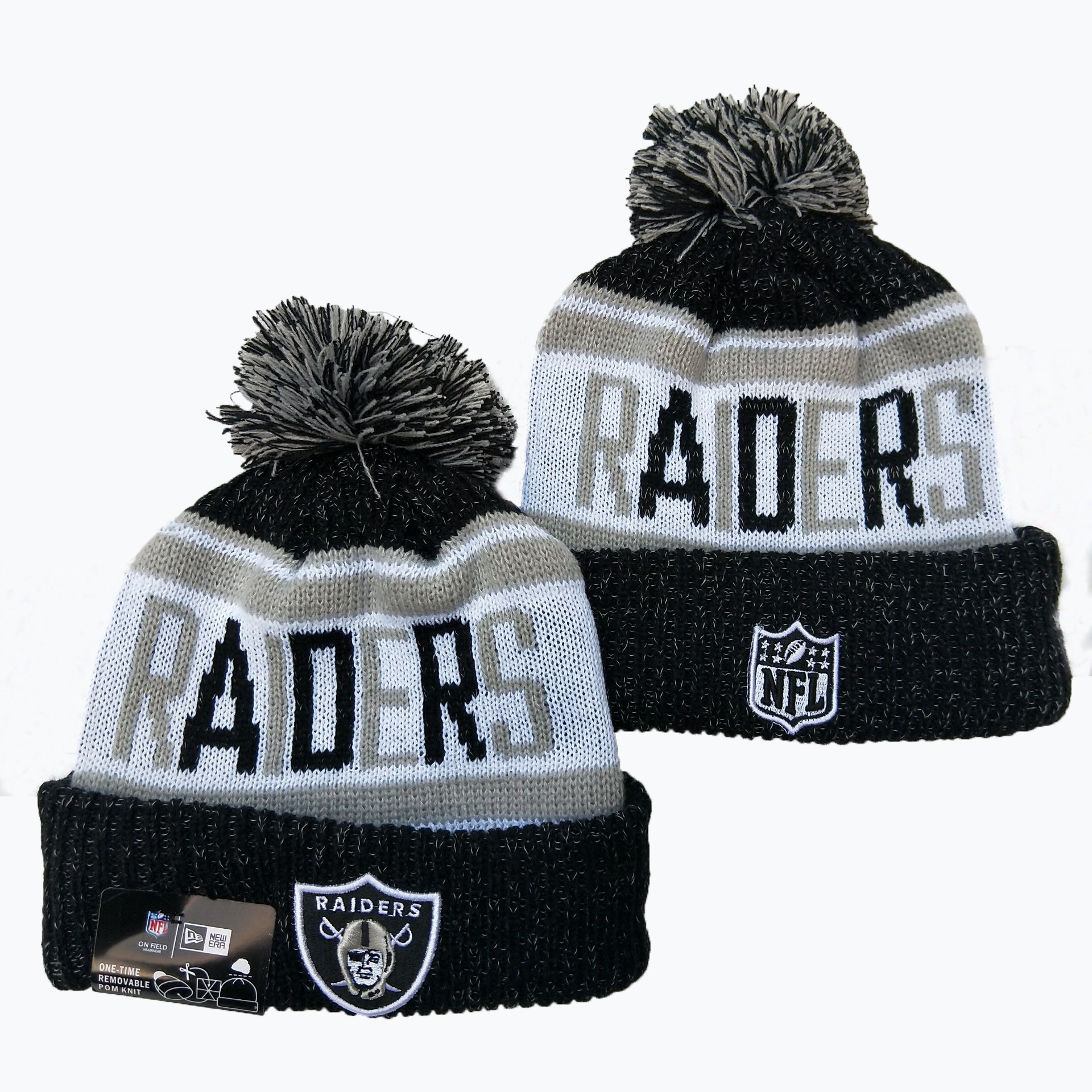 Las Vegas Raiders Knit Hats 067